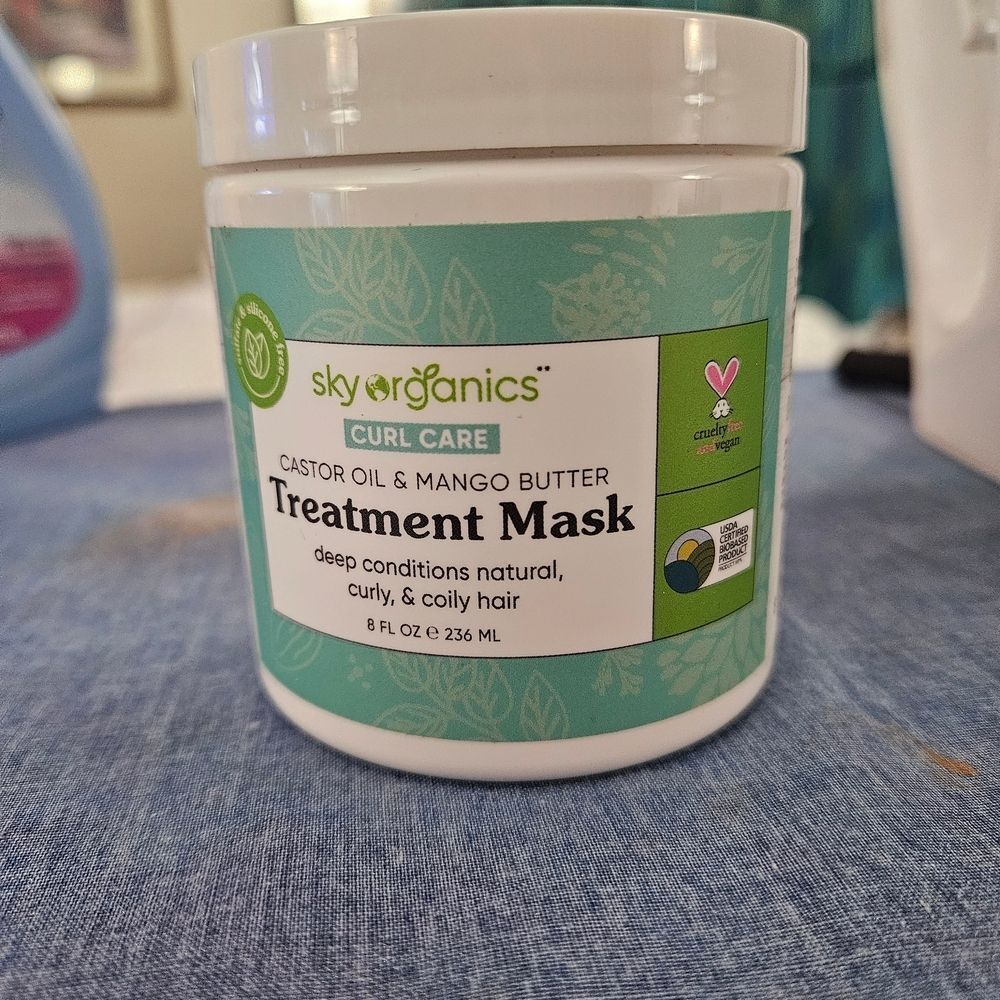 Sky Organics Curl Care Treatment Mask 8 oz